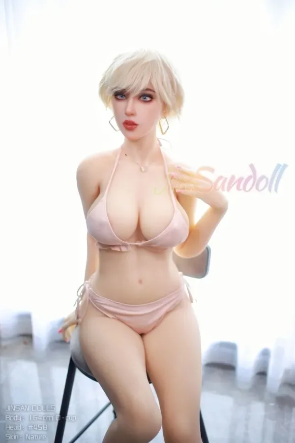 Zariyah Graceful Body TPE WM Doll 164cm(5.38ft) D-cup Sex Doll Smooth Skin European Love Doll Charming Eyes Curvy Real Dolls view 2