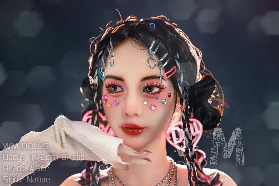 Hazel TPE Head 56 WM Dolls for Sale Lifelike 158cm (5.18ft) C Cup Sex Doll Naughty Face Adult Real Doll Delicate Face Chinese Love Dolls view 8