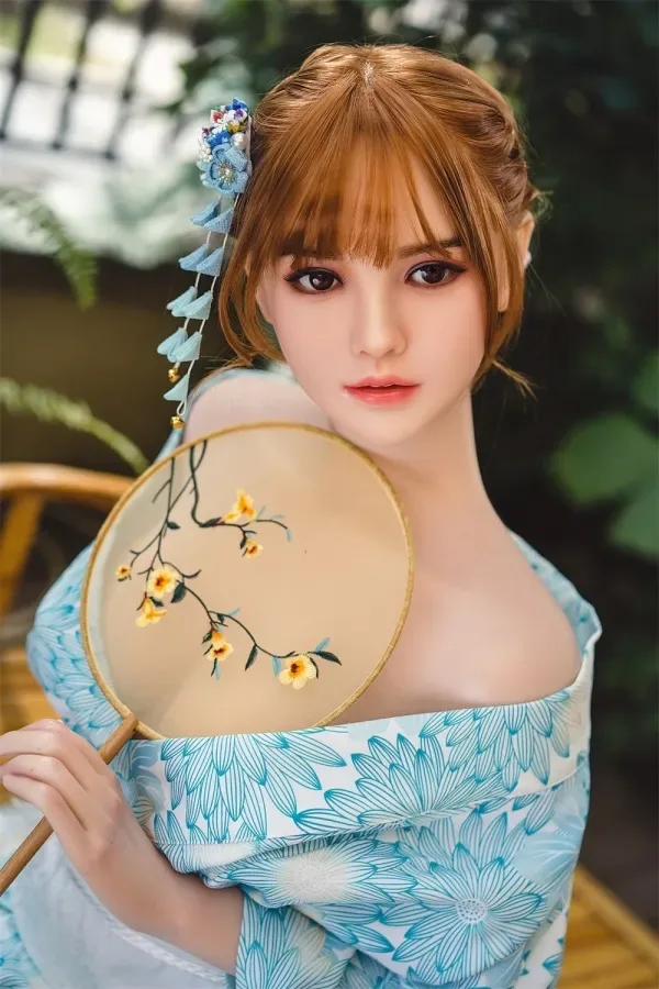 Ansley Head 35 Cosdolls with Artificial Mouth for Blowjob 165cm(5.41ft) Silicone Sexdoll Smooth Skin C Cup Sex Doll Erotic Japanese Love Doll Curvy Realdolls view 7