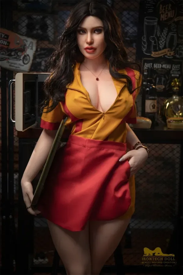 Max Silicone S19 Head Irontech Dolls 164cm (5.38ft) E Cup Sexdoll Toned Arms Cosplay Real Dolls Stunning American Love Doll view 6