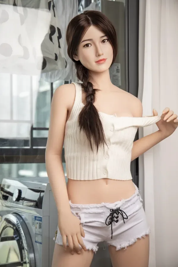 Aniela - #38 Silicone Head Tpe Body DL Sex Doll 160cm Japanese Real Looking Love Doll Sexy B-Cup Small Boobs Real Dolls view 8