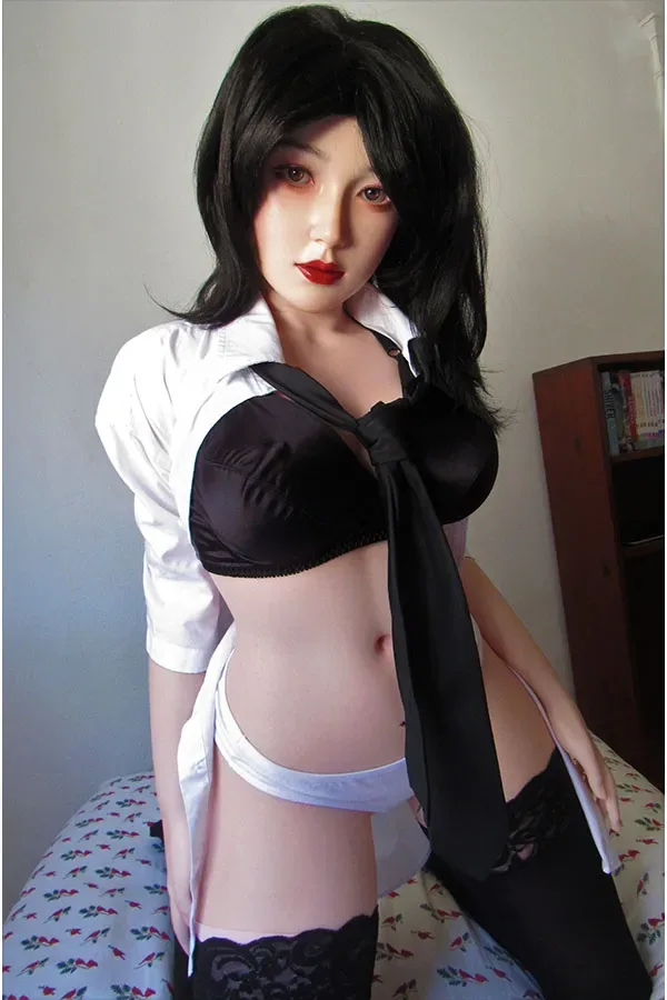 Zelex 165cm Full Size Silicone Sex Dolls Sexy Slim Asian Big Tits Adult Love Doll Kane view 4