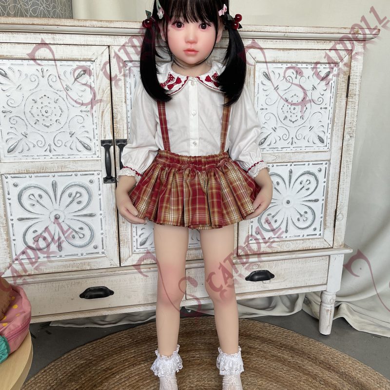 TinyDoll Nanako 109CM TPE Mini Sex Doll (Soft Silicone Head with Pale Tone)