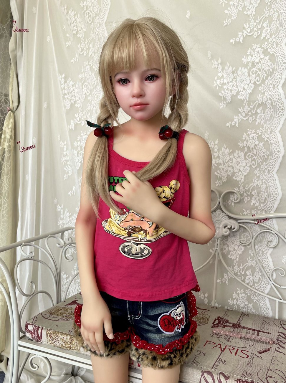 TinyDoll 128CM Ava ( TPE Body with Soft Silicone Head) - Image 5