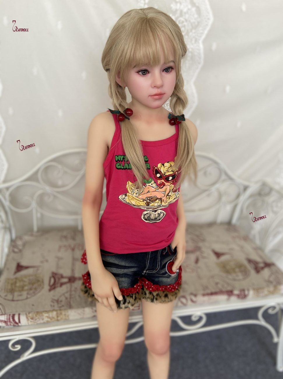 TinyDoll 128CM Ava ( TPE Body with Soft Silicone Head) - Image 6