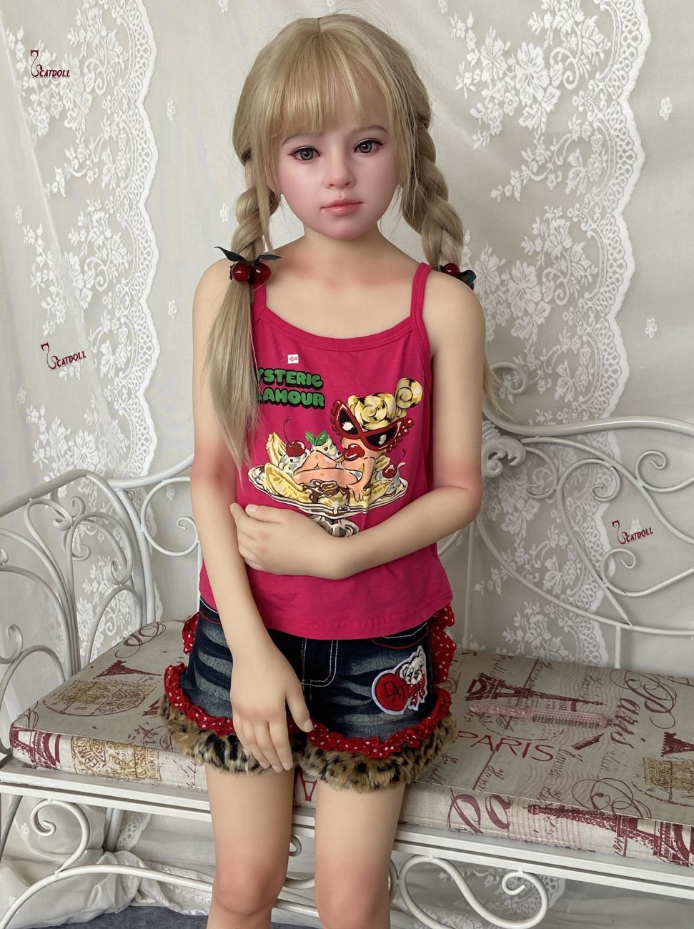 TinyDoll 128CM Ava ( TPE Body with Soft Silicone Head)