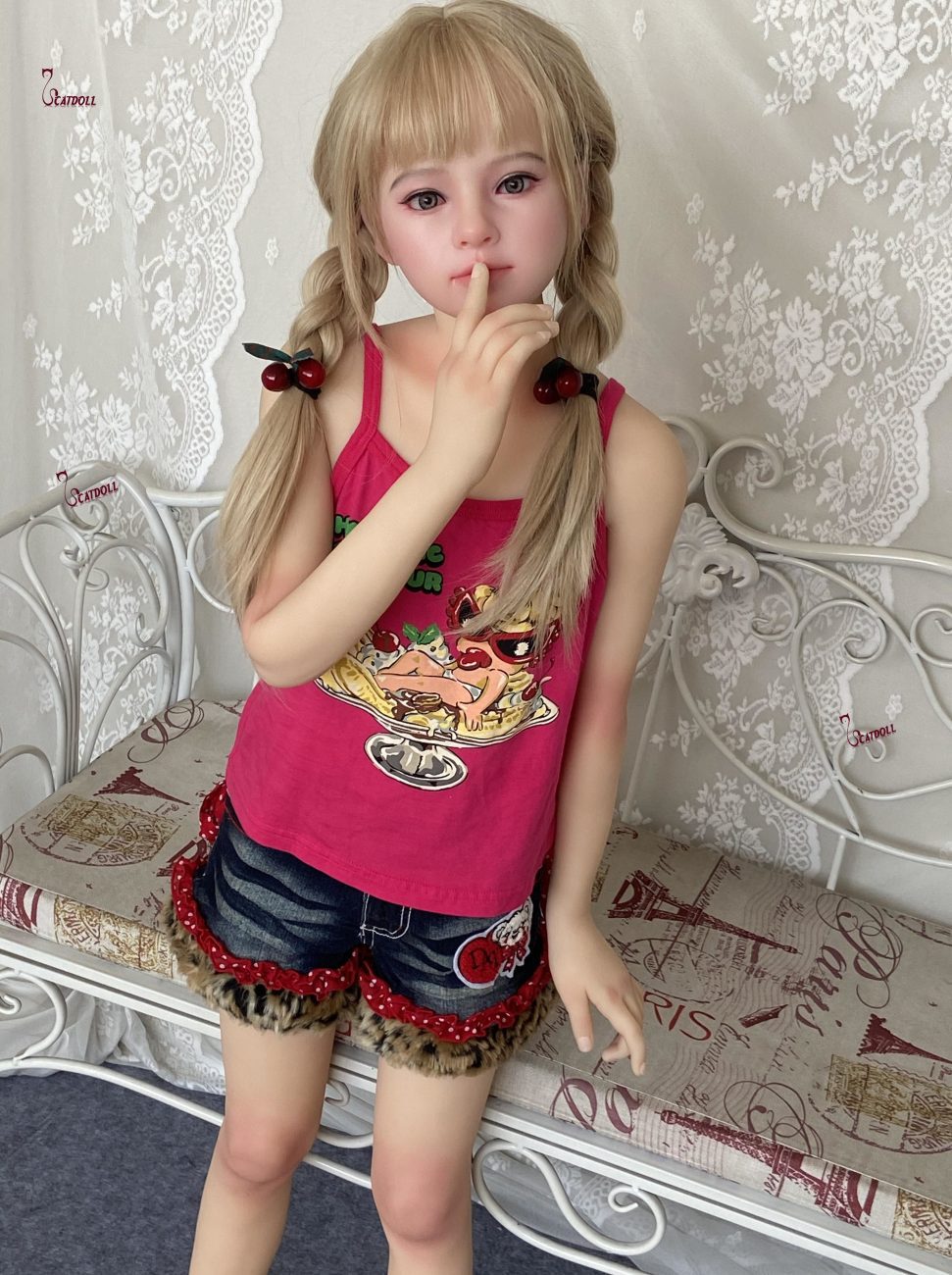TinyDoll 128CM Ava ( TPE Body with Soft Silicone Head) - Image 7