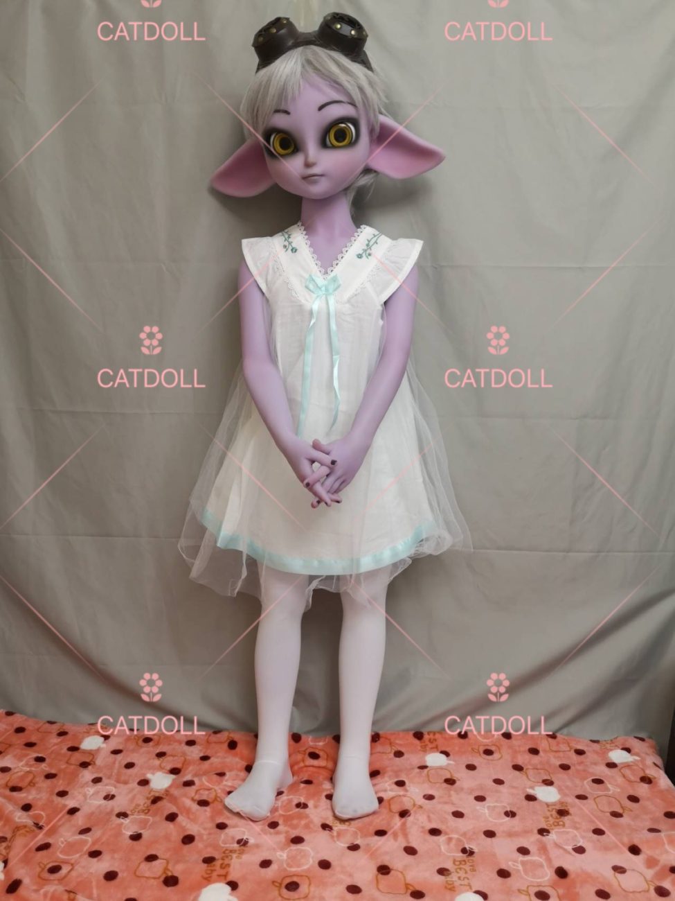 TinyDoll 115CM Purple Silicone Doll - Image 7