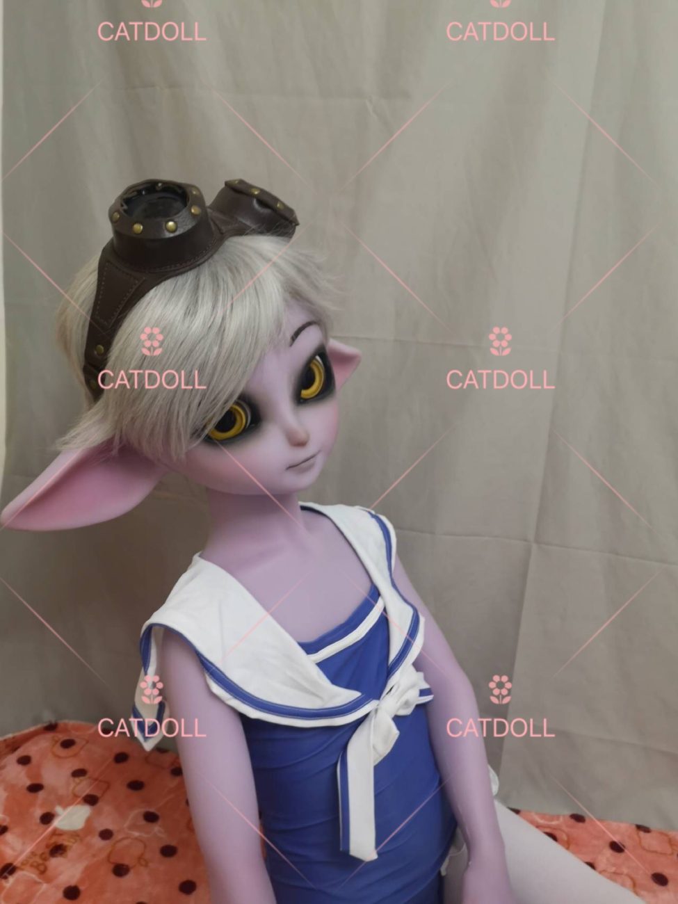 TinyDoll 115CM Purple Silicone Doll - Image 8