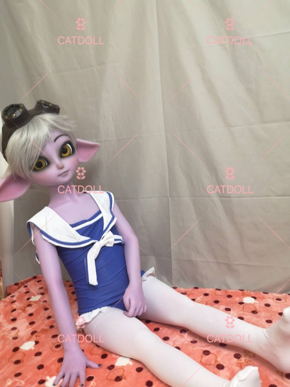TinyDoll 115CM Purple Silicone Doll - Image 9