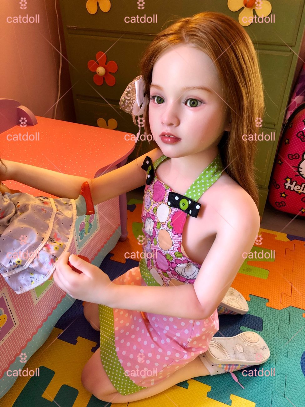 TinyDoll 115CM Milana (TPE Body with Hard Silicone Head) - Image 6