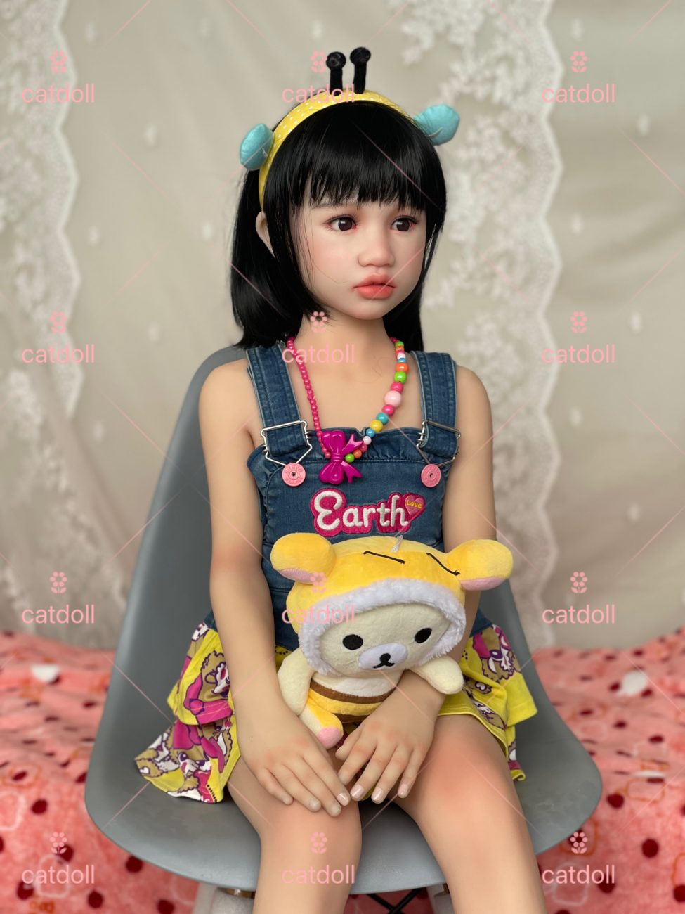 TinyDoll 108CM Sabrina ( TPE Body with Soft Silicone Head)