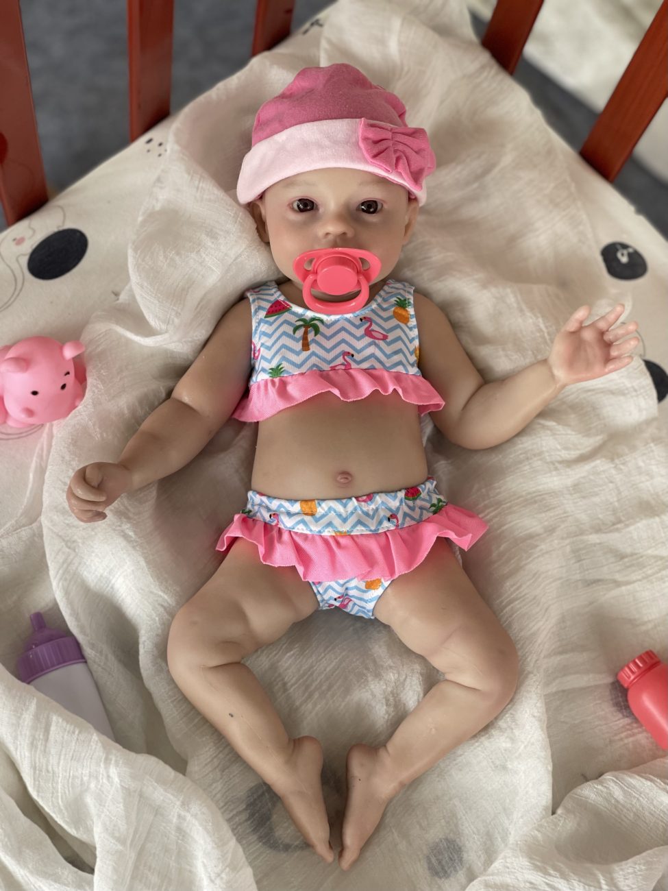 TinyDoll 42CM Silicone Reborn Baby Doll - Image 5