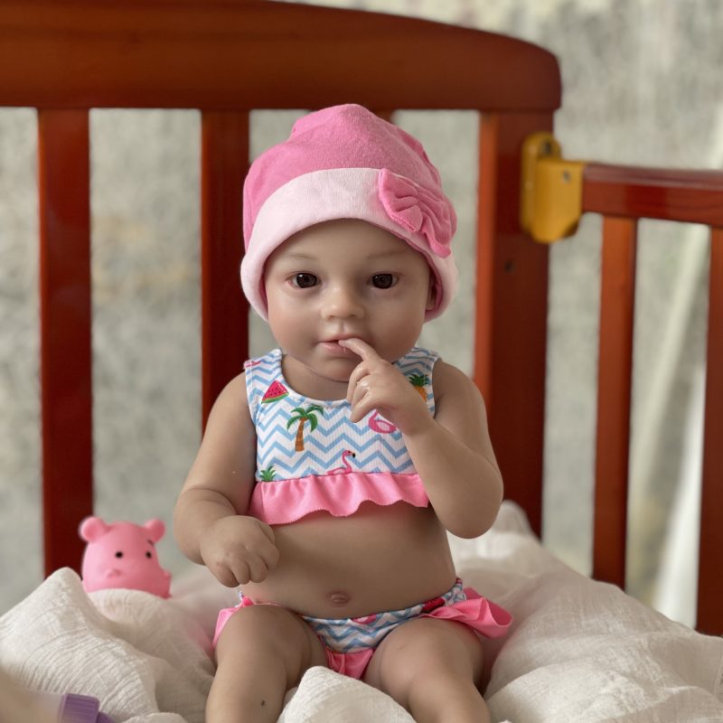 TinyDoll 42CM Silicone Reborn Baby Doll