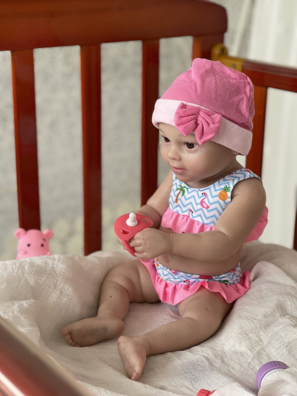 TinyDoll 42CM Silicone Reborn Baby Doll - Image 9