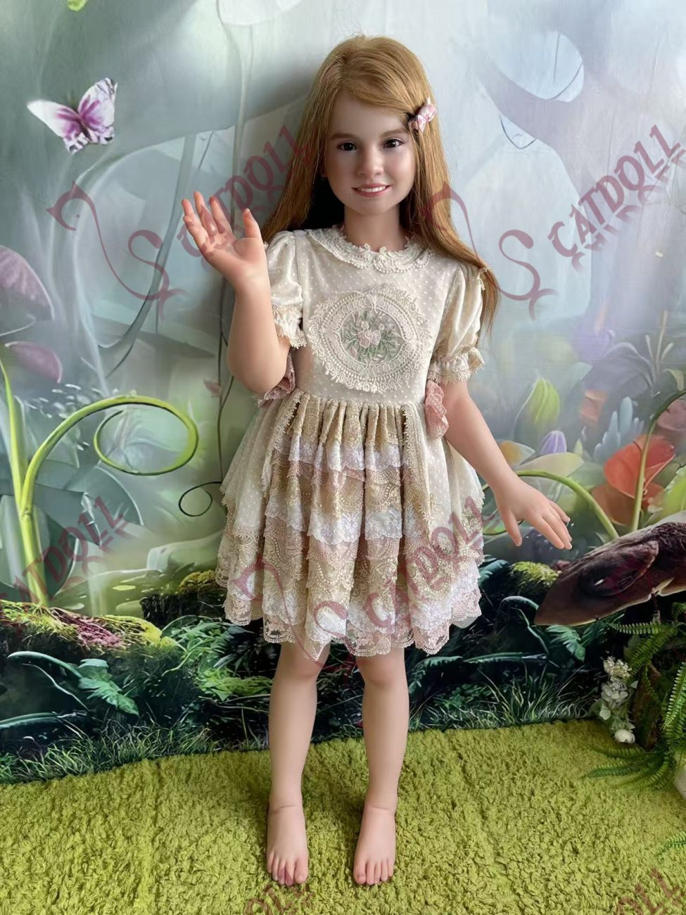 TinyDoll 131CM Amber Silicone Doll - Image 9