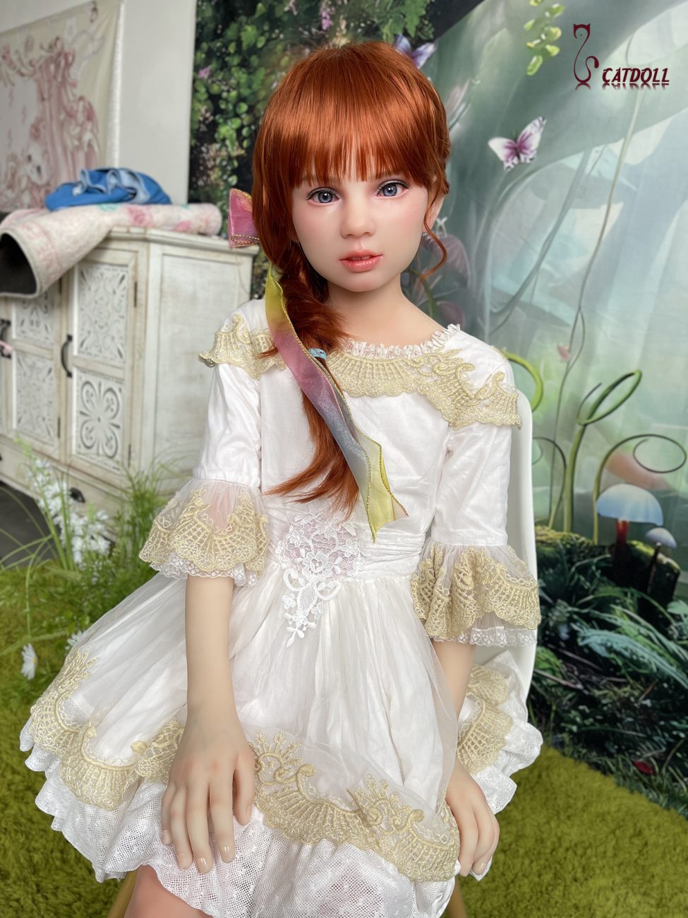 TinyDoll 128CM Katya ( TPE Body with Soft Silicone Head)